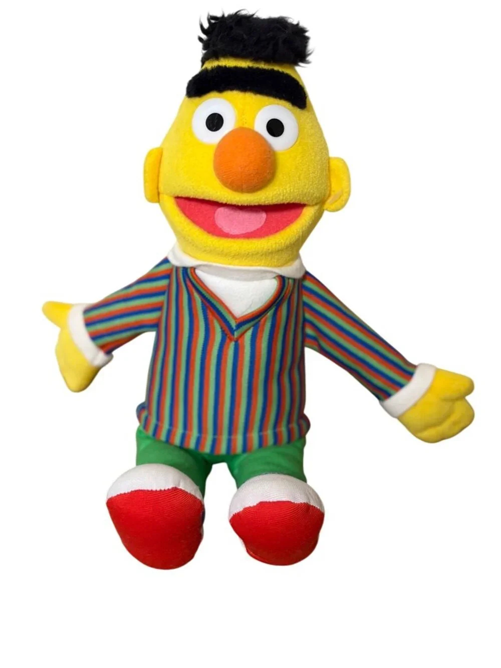 Gund Bert Plush Stuffed Animal Doll Toy Sesame Street 14.5 in tall 2011